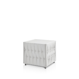End Table Square White